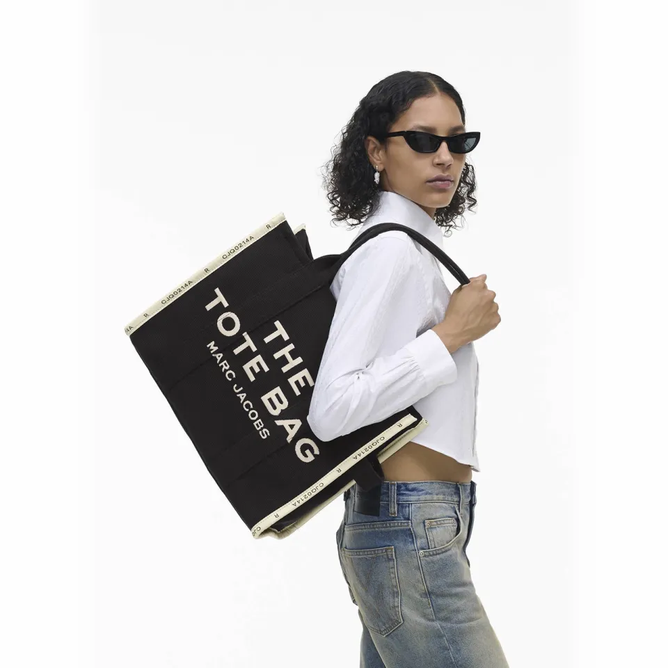 Marc Jacobs shopper The Large Tote zwart, foto 3