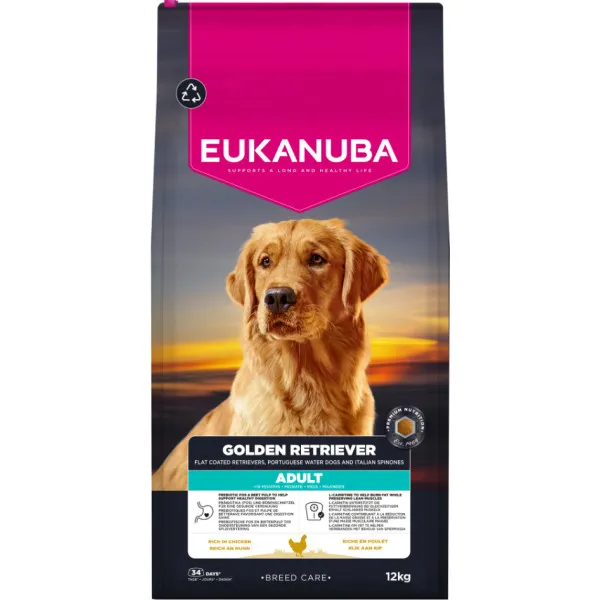 Eukanuba Golden Retriever Adult hondenvoer 12 kg