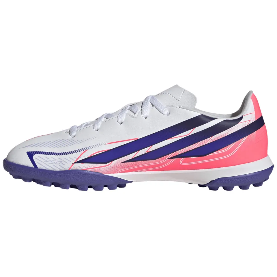 Adidas Performance F50 Hyperfast Club junior voetbalschoenen - roze/paars, foto 2