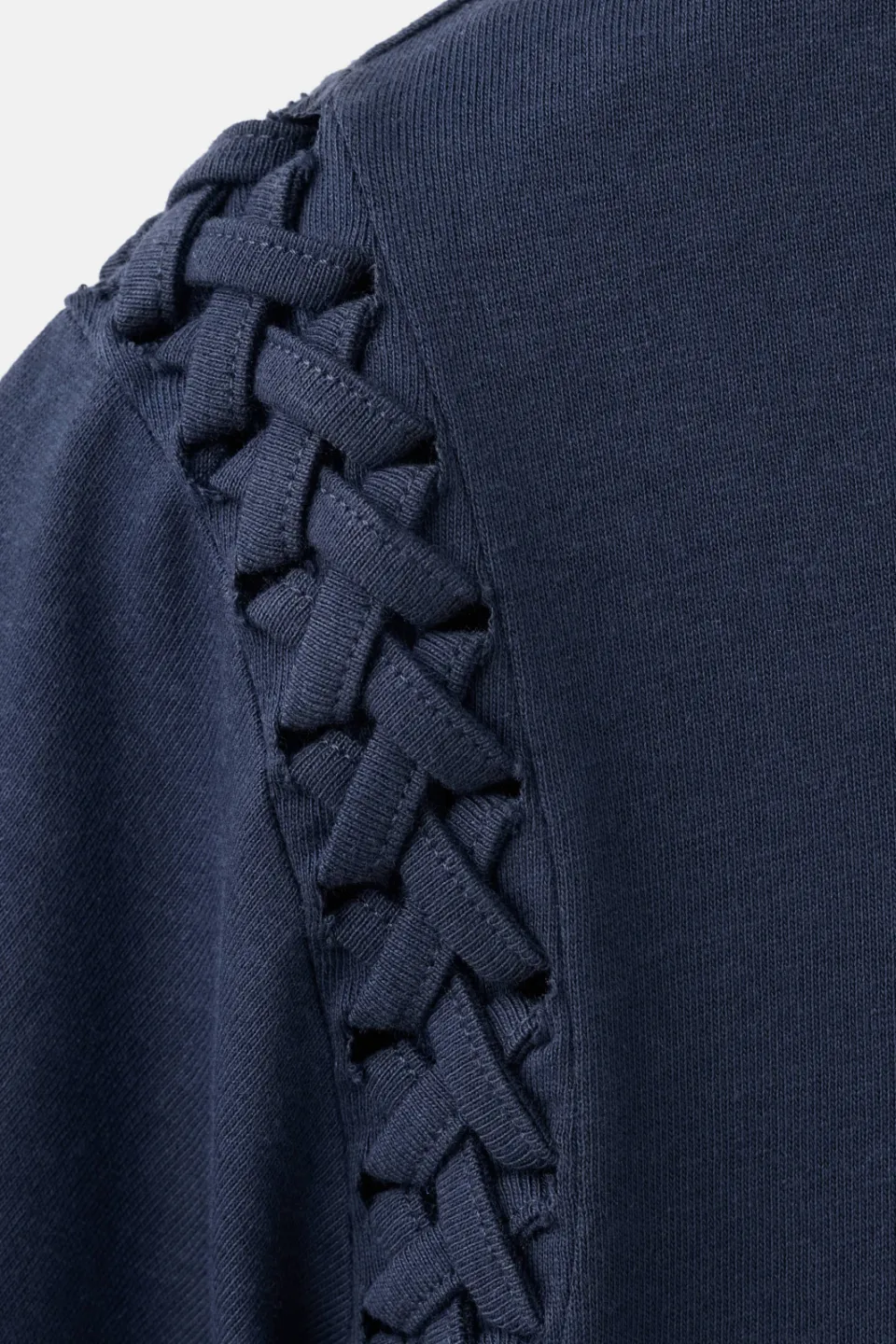 Mango T-shirt marineblauw, foto 6