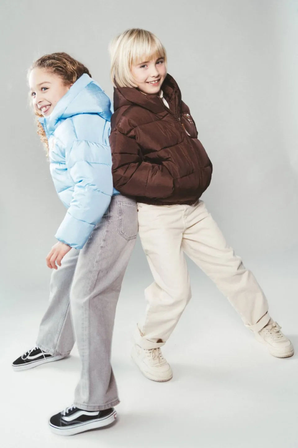Moodstreet gewatteerde winterjas donkerbruin, foto 5