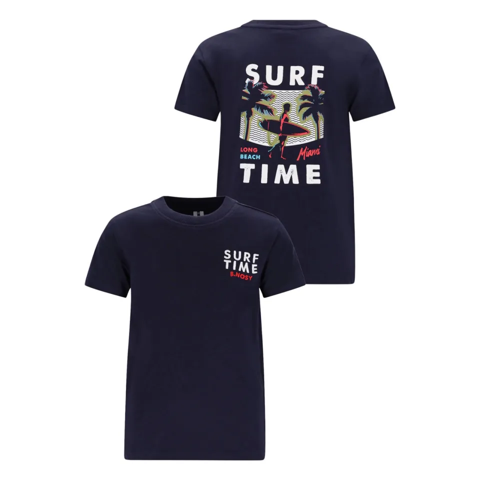 B.Nosy T-shirt met backprint donkerblauw, foto 4