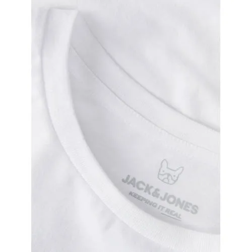 Jack & Jones t-shirt met backprint wit, foto 3