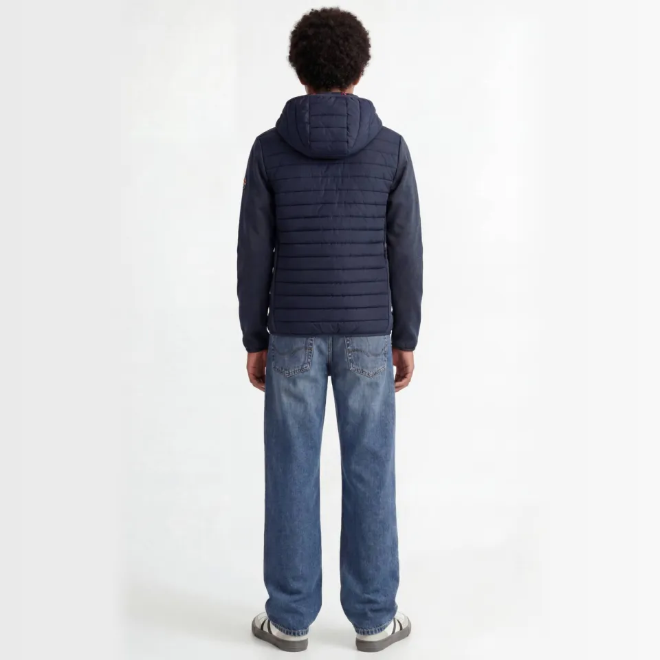 Jack & Jones JJEMULTI gewatteerde tussenjas donkerblauw navy blazer-set-in sleeves, foto 3
