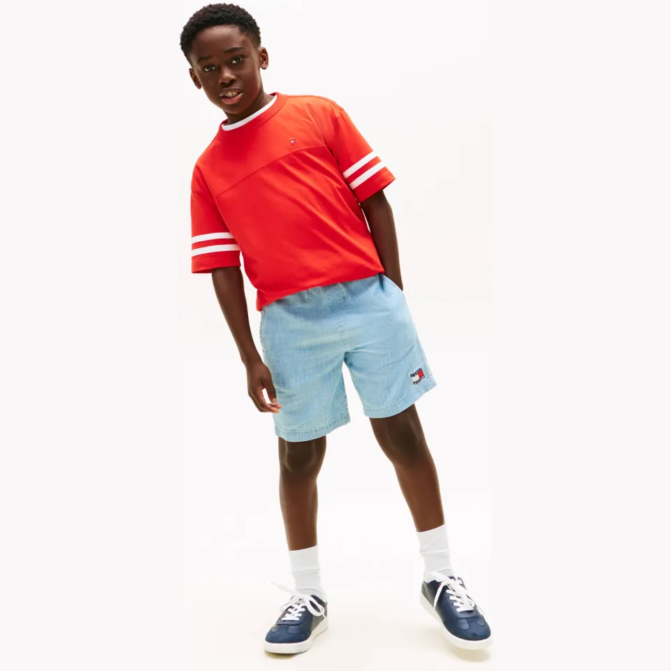Tommy Hilfiger T-shirt rood, foto 3