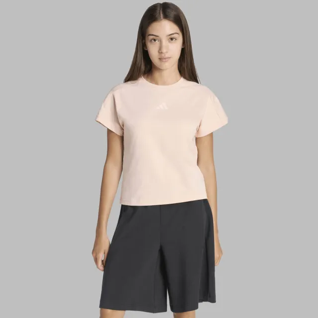 Adidas Future Icons 3-Stripes Tee t-shirt roze