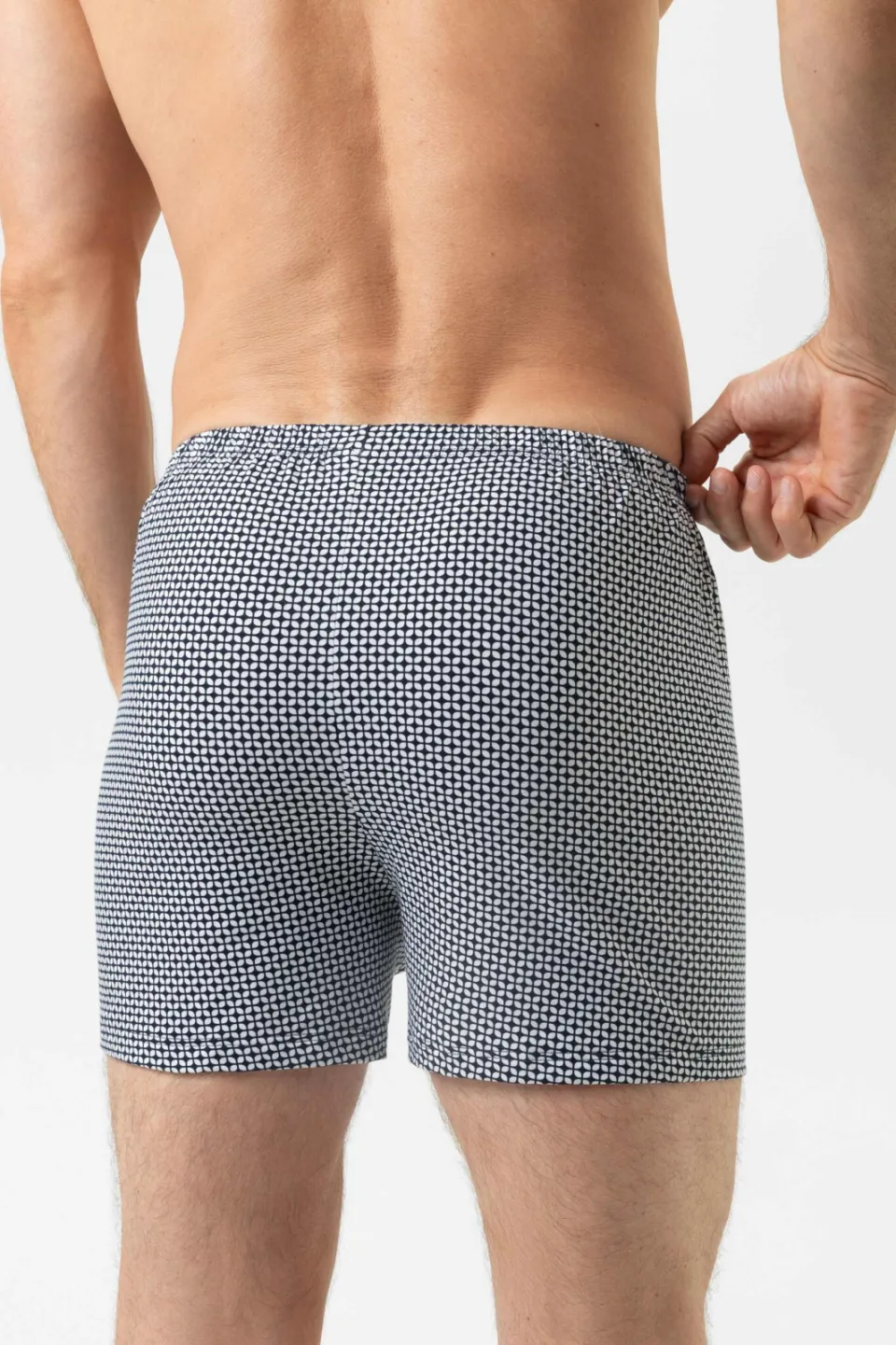 Mey Boxershort Serie Blue Geo Yacht Blue, foto 3