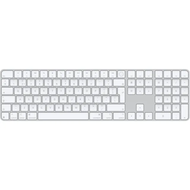 Apple Magic Keyboard Touch ID numeriek toetsenbord wit