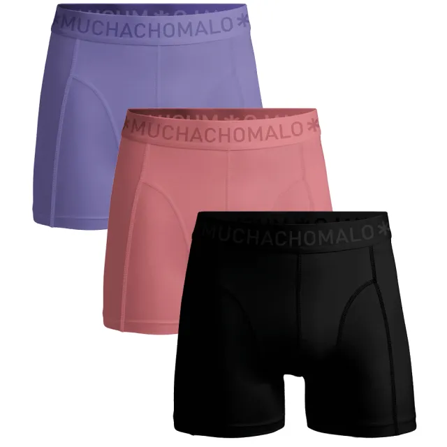 Muchachomalo Heren 3-pack Boxershorts Veelkleurig
