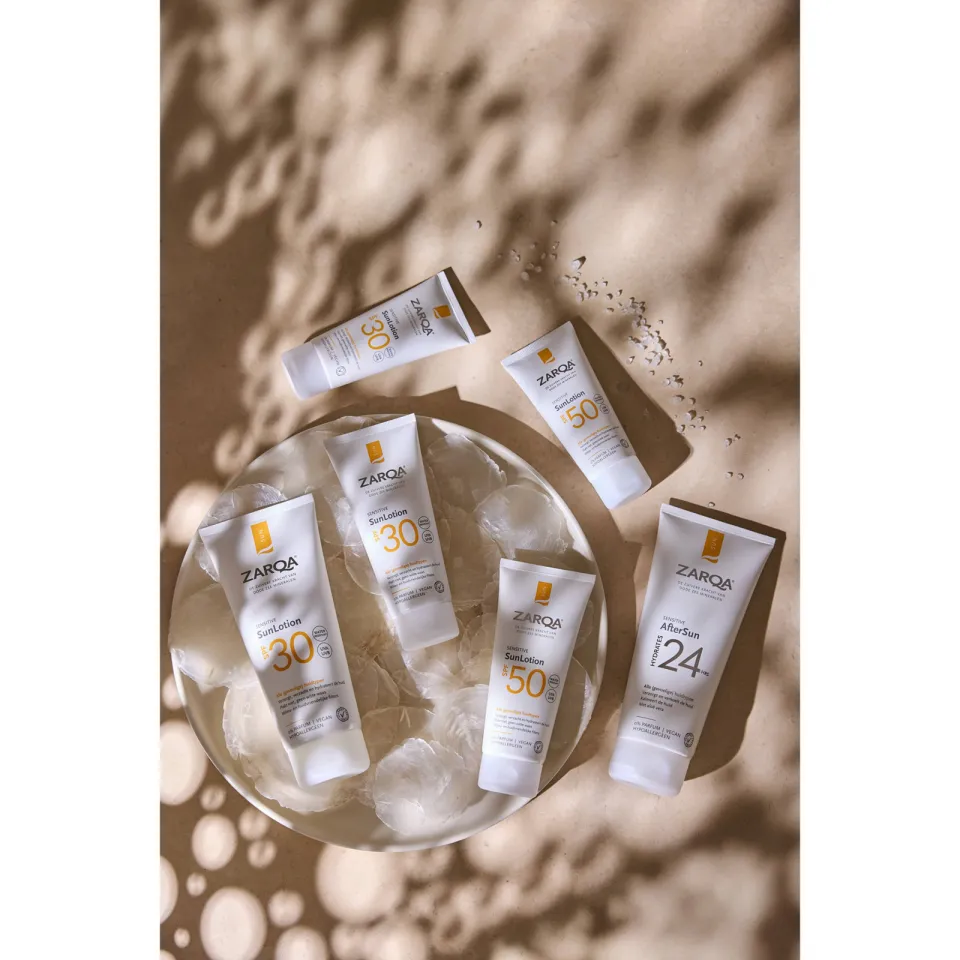Zarqa Sensitive SunLotion zonnebrand SPF30, foto 6