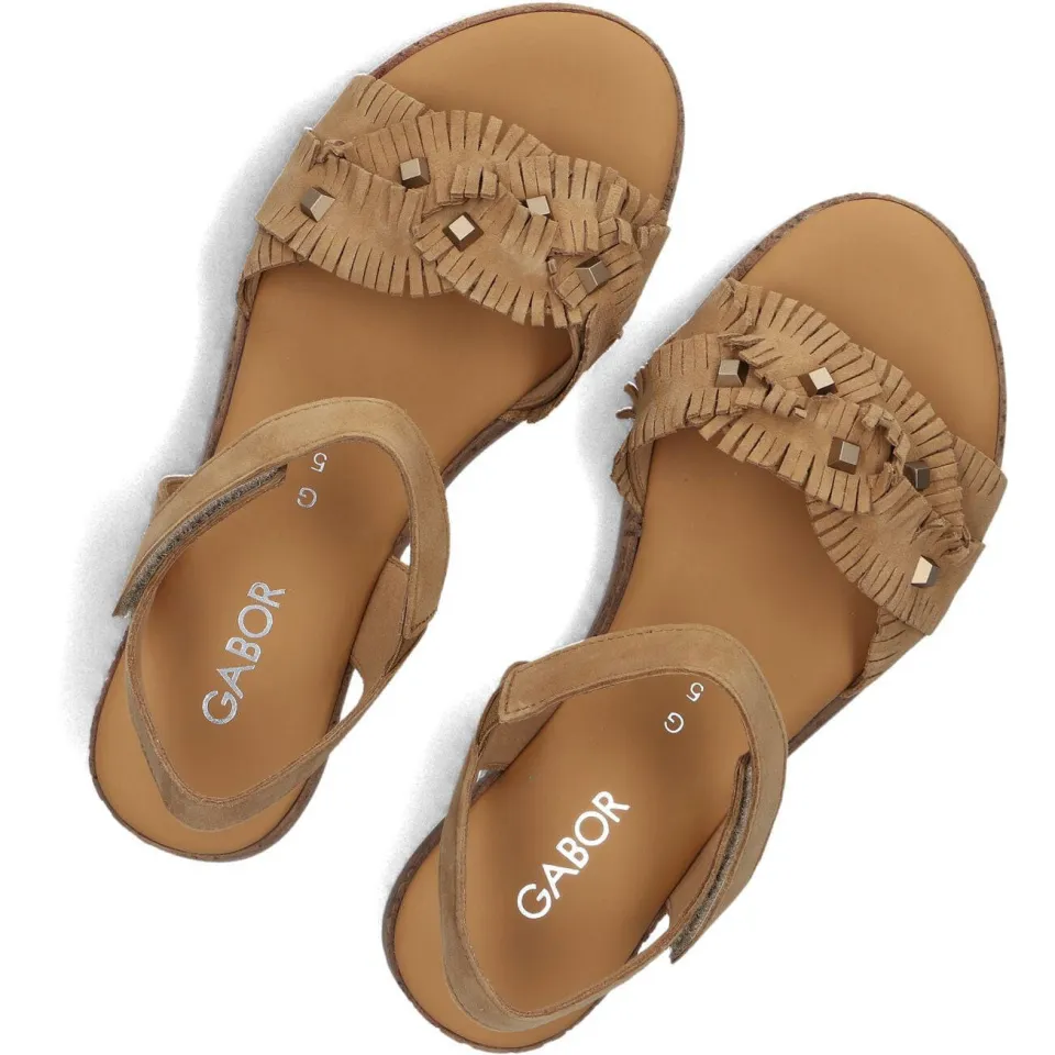 Gabor Sandalen 704 Camel, foto 4