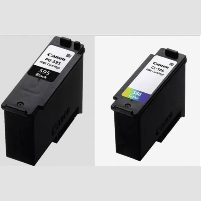 Canon PG-595 / CL-586 Photo Value Pack Zwart;Cyaan;Magenta;Geel