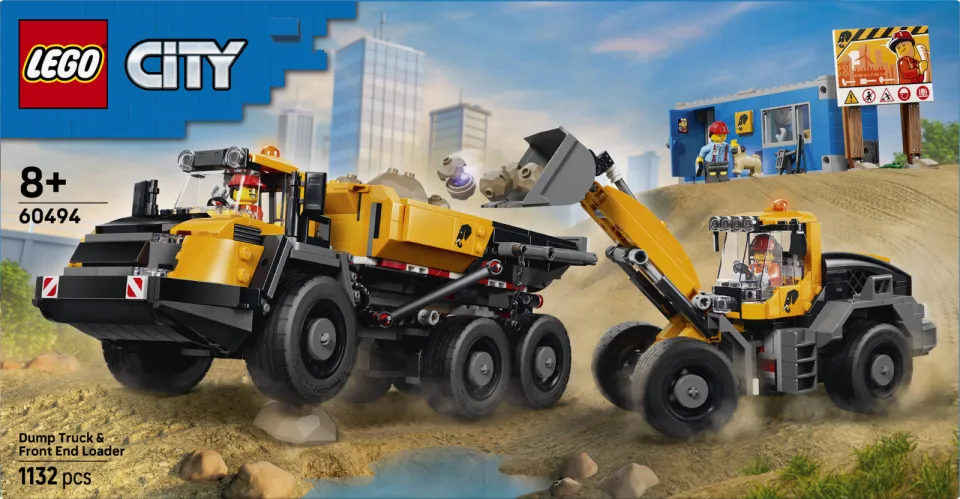 Lego City Kiepwagen en voorlader 60494, foto 5