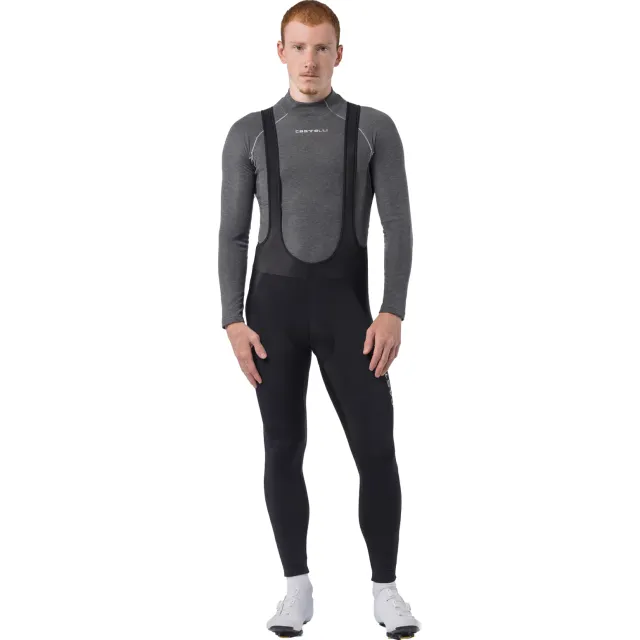 Castelli Entrata 2 Wind bibtight fietsbroek zwart