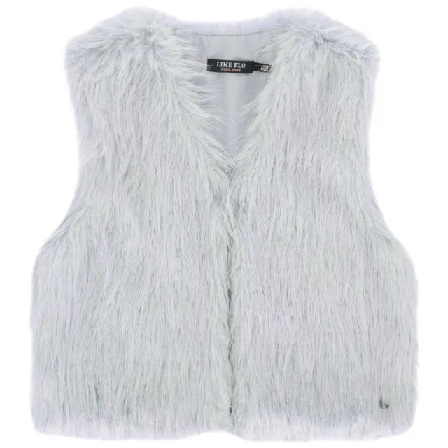 Like Flo rechtvallend gilet - lichtgrijs, foto 2