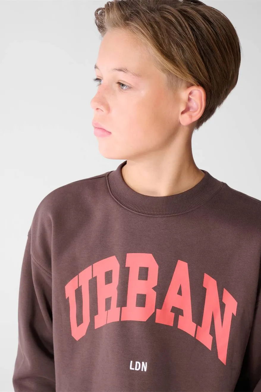 Shoeby sweater met tekst - bruin, foto 7