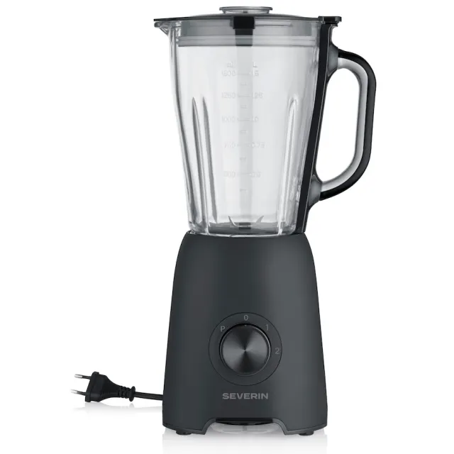 Severin SM 3722 blender zwart mat zwart