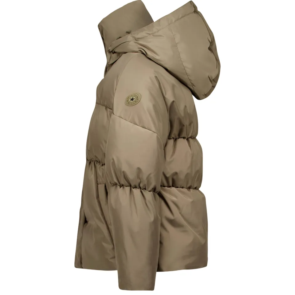 Airforce Maya puffer jacket pufferjas beige, foto 5