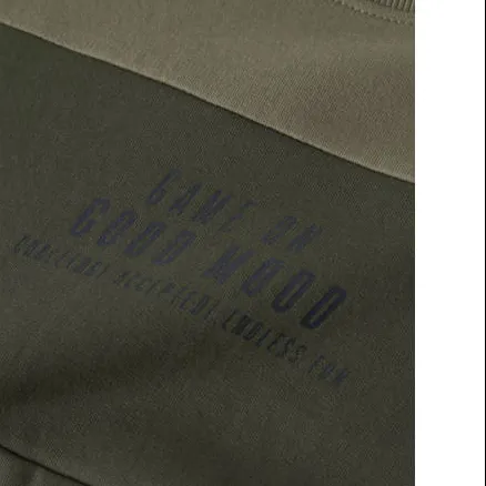 NAME IT MINI rechtvallende sweater met tekst - donkergroen Meerkleurig donkergroen/middengroen, foto 3
