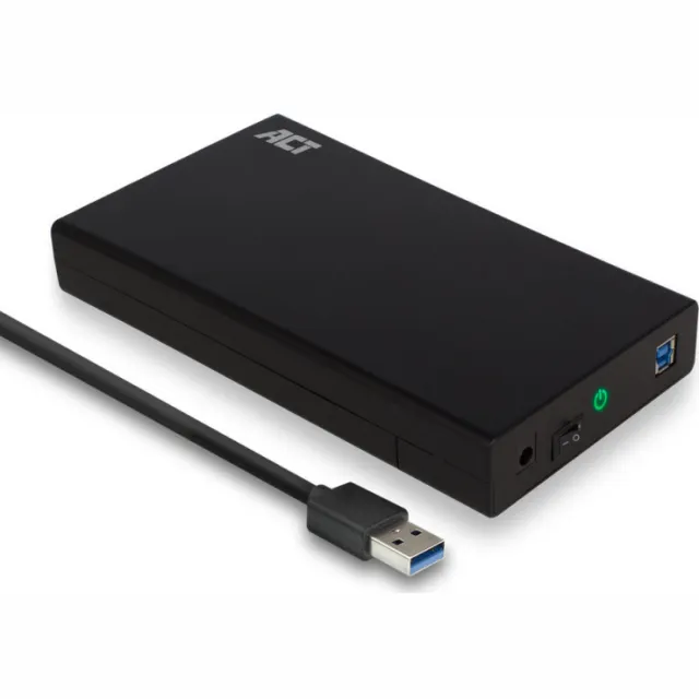 ACT AC1405 3,5 inch HDD-behuizing zwart