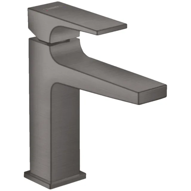Hansgrohe Metropol 110 wastafelmengkraan geborsteld zwart chroom