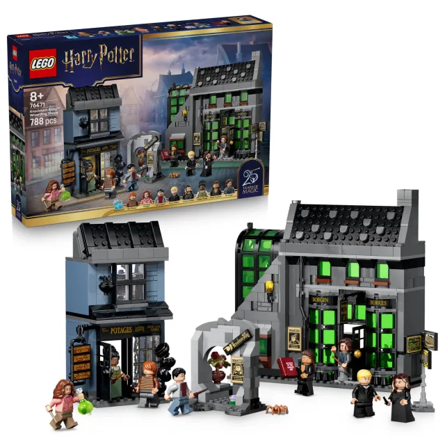 Lego Harry Potter Verdonkeremaansteeg tovenaarswinkels 76471