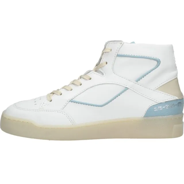 Mjus hoge veterschoen wit, foto 2