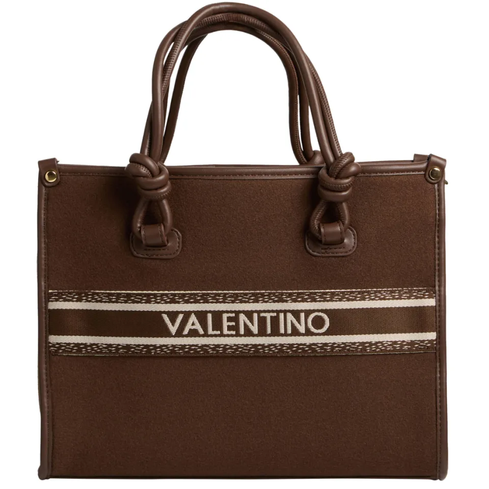 Valentino Bags Winter Aella mini shopper bruin, foto 4