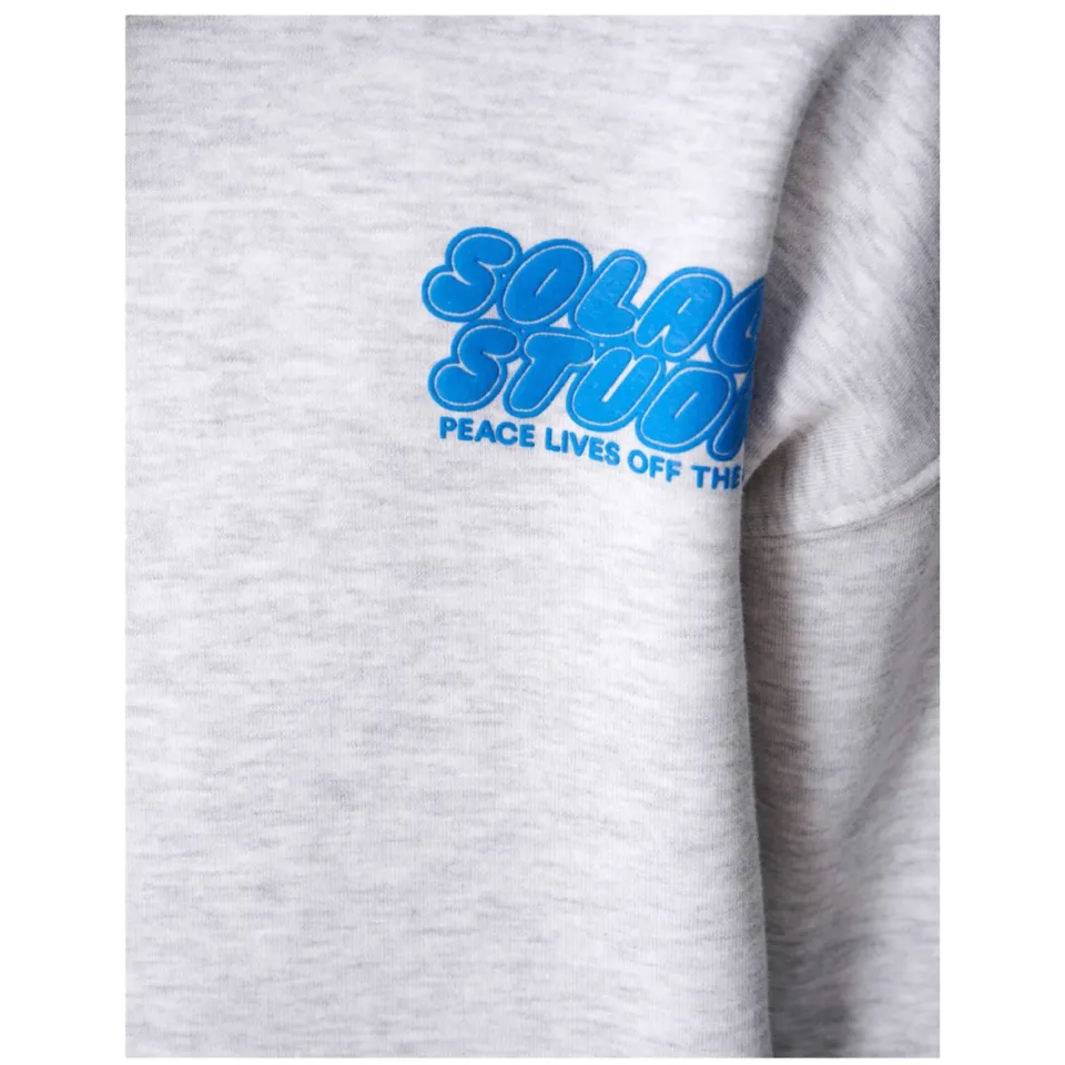 Shoeby hoodie met backprint grijs melange, foto 7