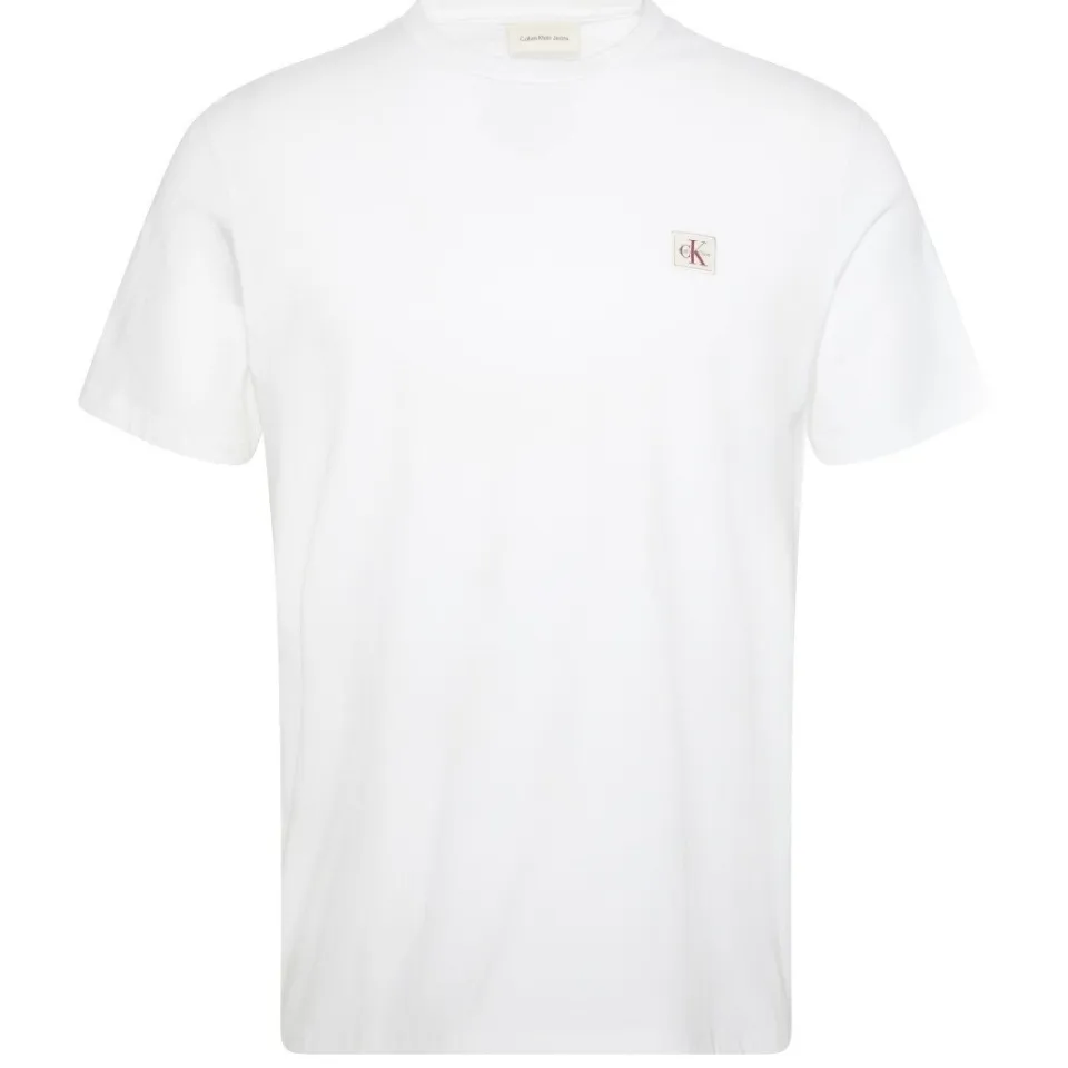Calvin Klein JEANS regular T-shirt wit, foto 2