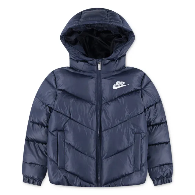 Nike gewatteerde winterjas donkerblauw