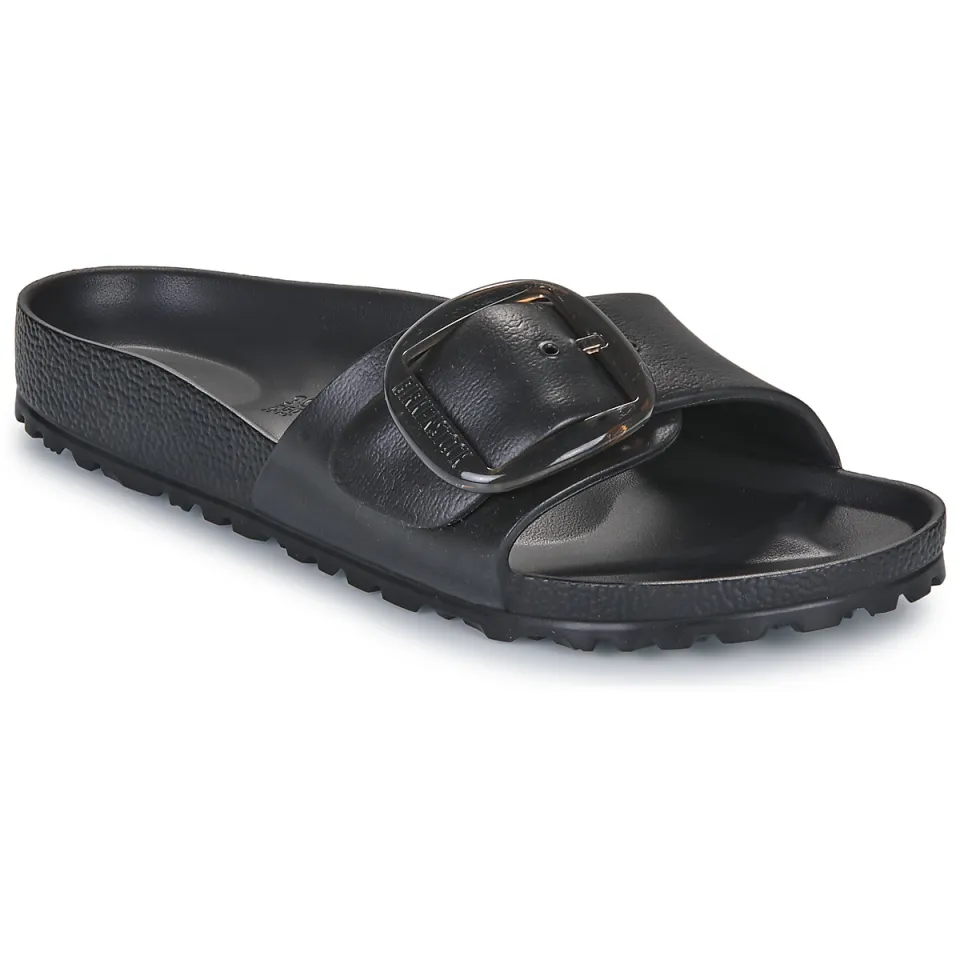 Birkenstock Madrid Big Buckle slipper zwart, foto 3