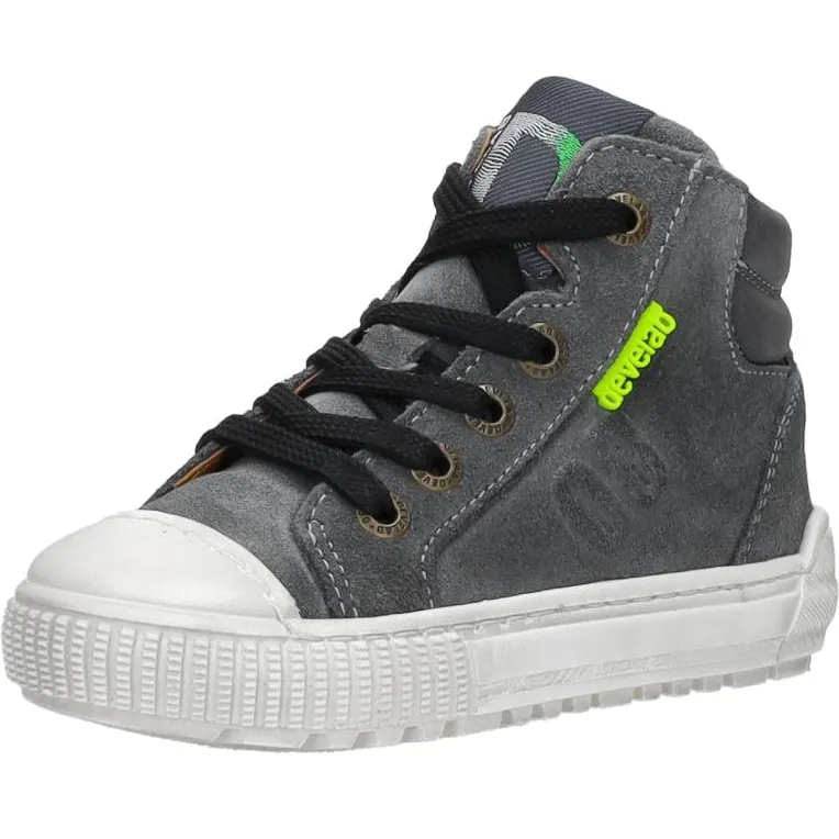 Develab veterschoenen hoog donkergrijs, foto 3