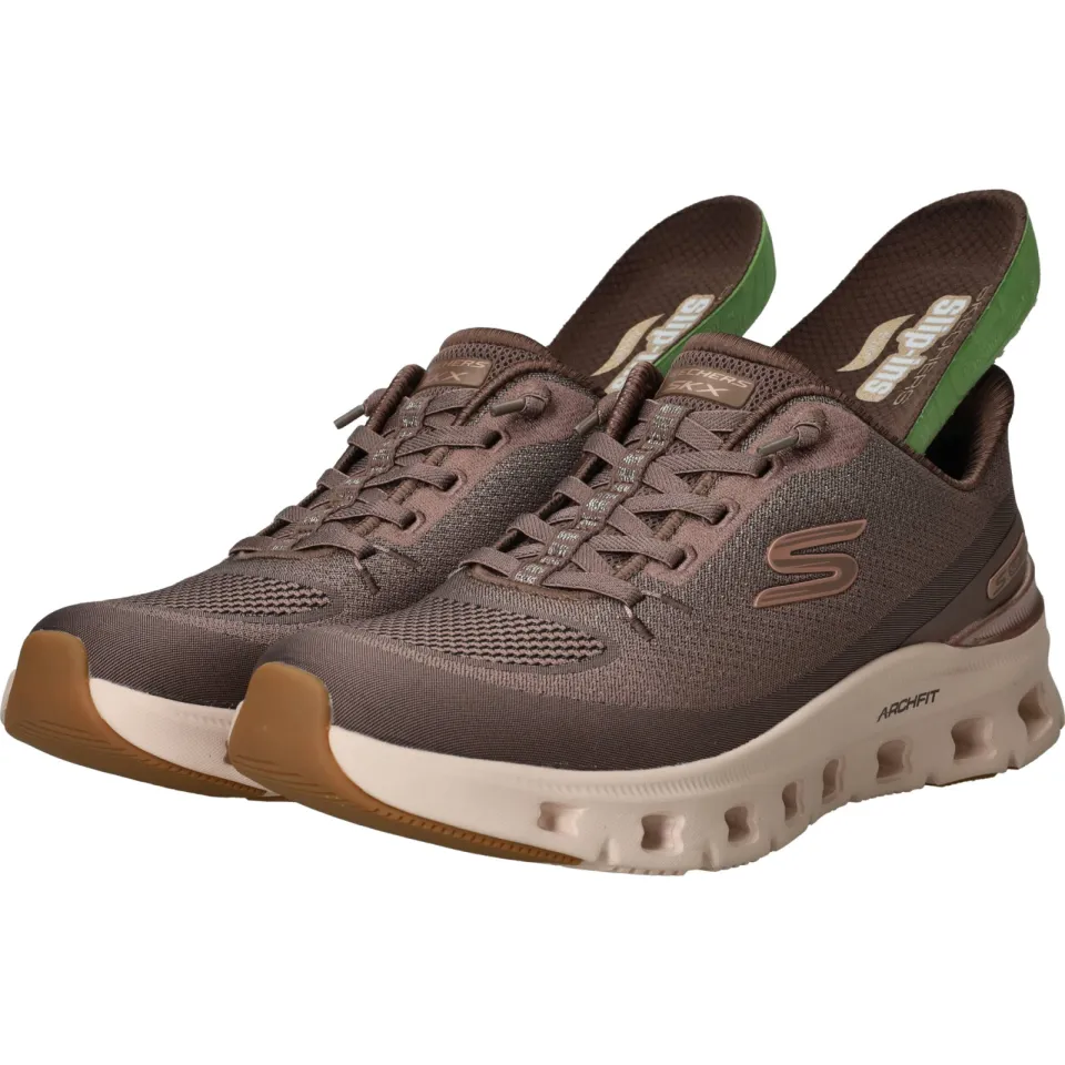 Skechers Slip-Ins Glide-Step Pro sneaker bruin, foto 7