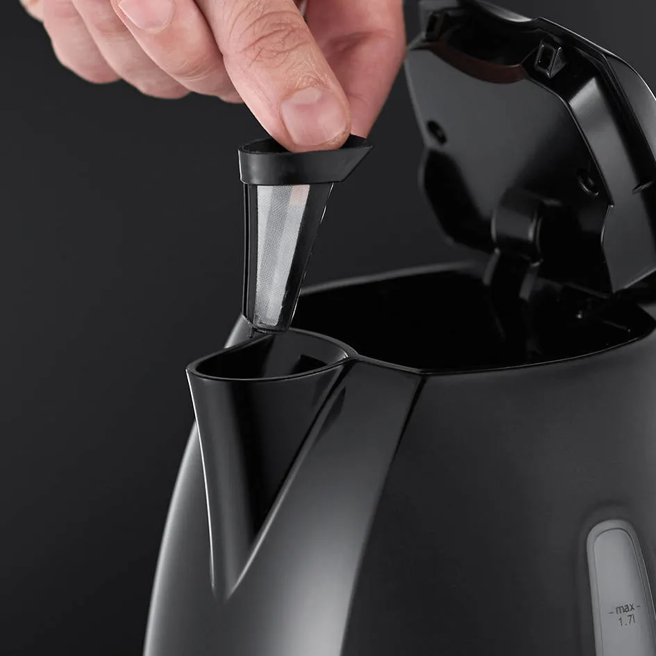 Russell Hobbs waterkoker textures plus+ - zwart - 22591-70, foto 5