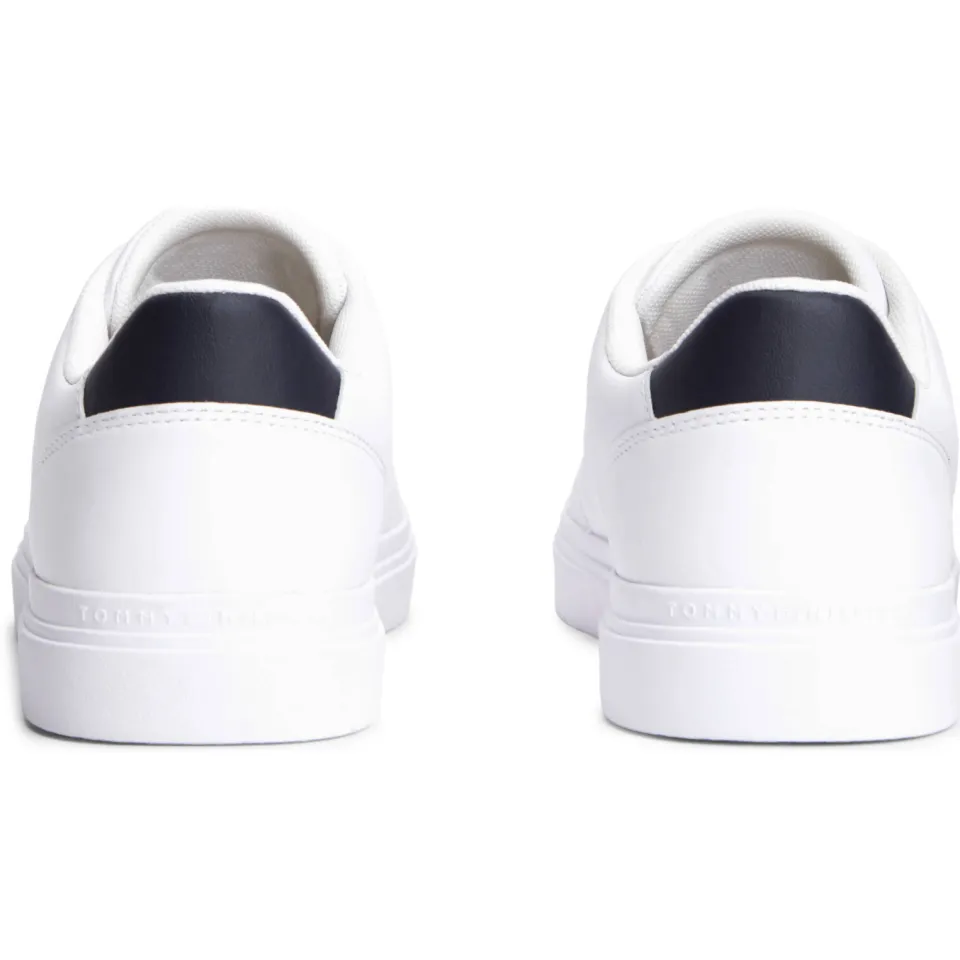 Tommy Hilfiger leren sneakers wit, foto 3