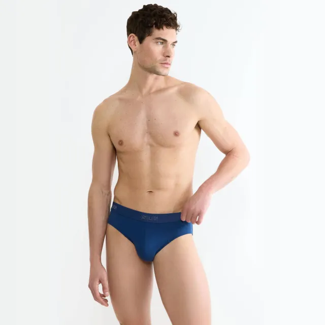 Sloggi SLG Base slip (set van 2) Donkerblauw/zwart