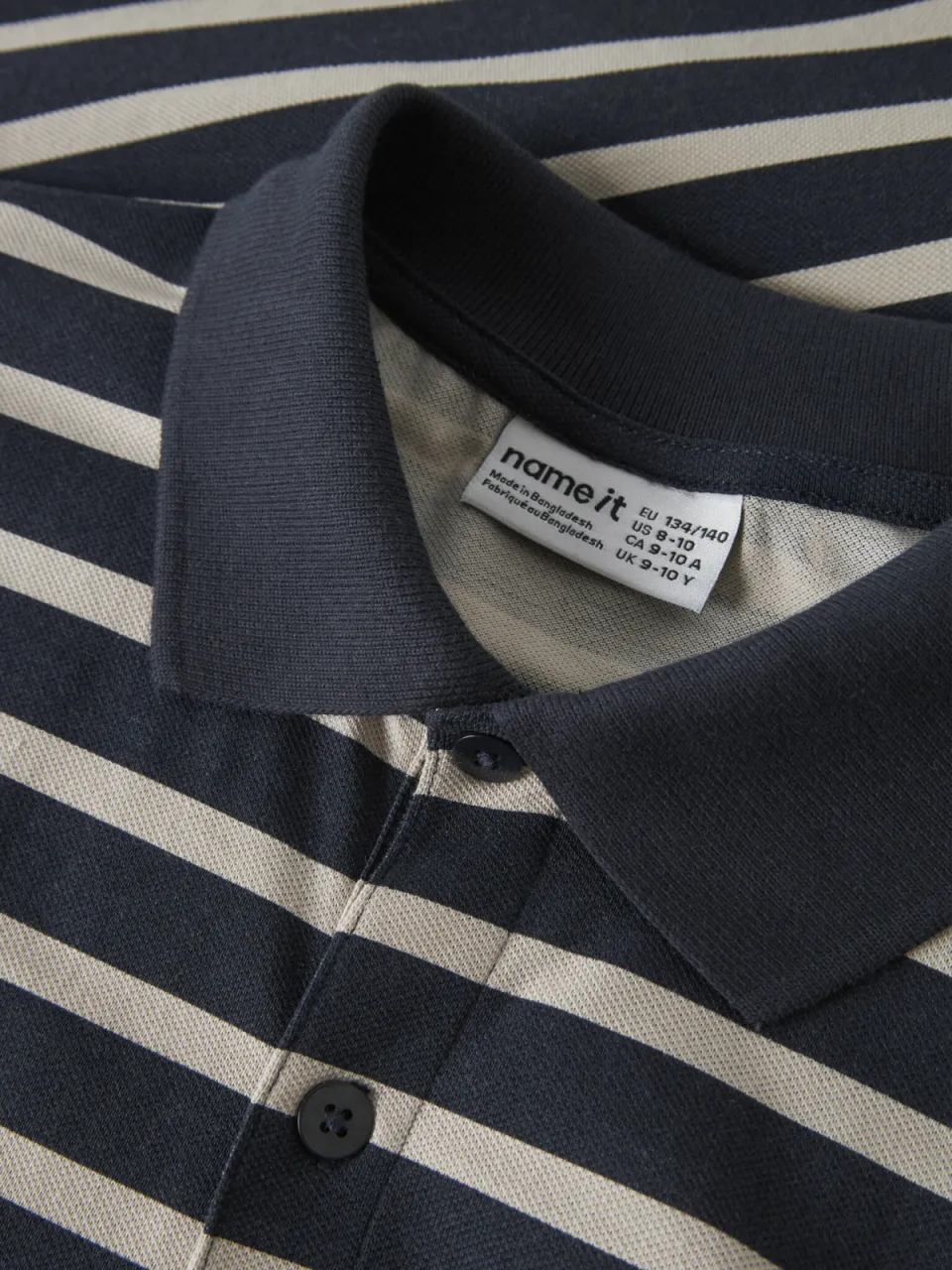 NAME IT KIDS gestreepte polo donkerblauw/wit, foto 5