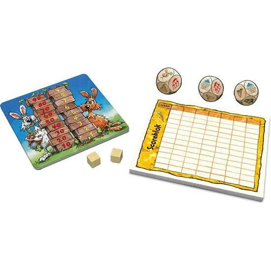 999 Games Konijnen Hokken dobbelspel