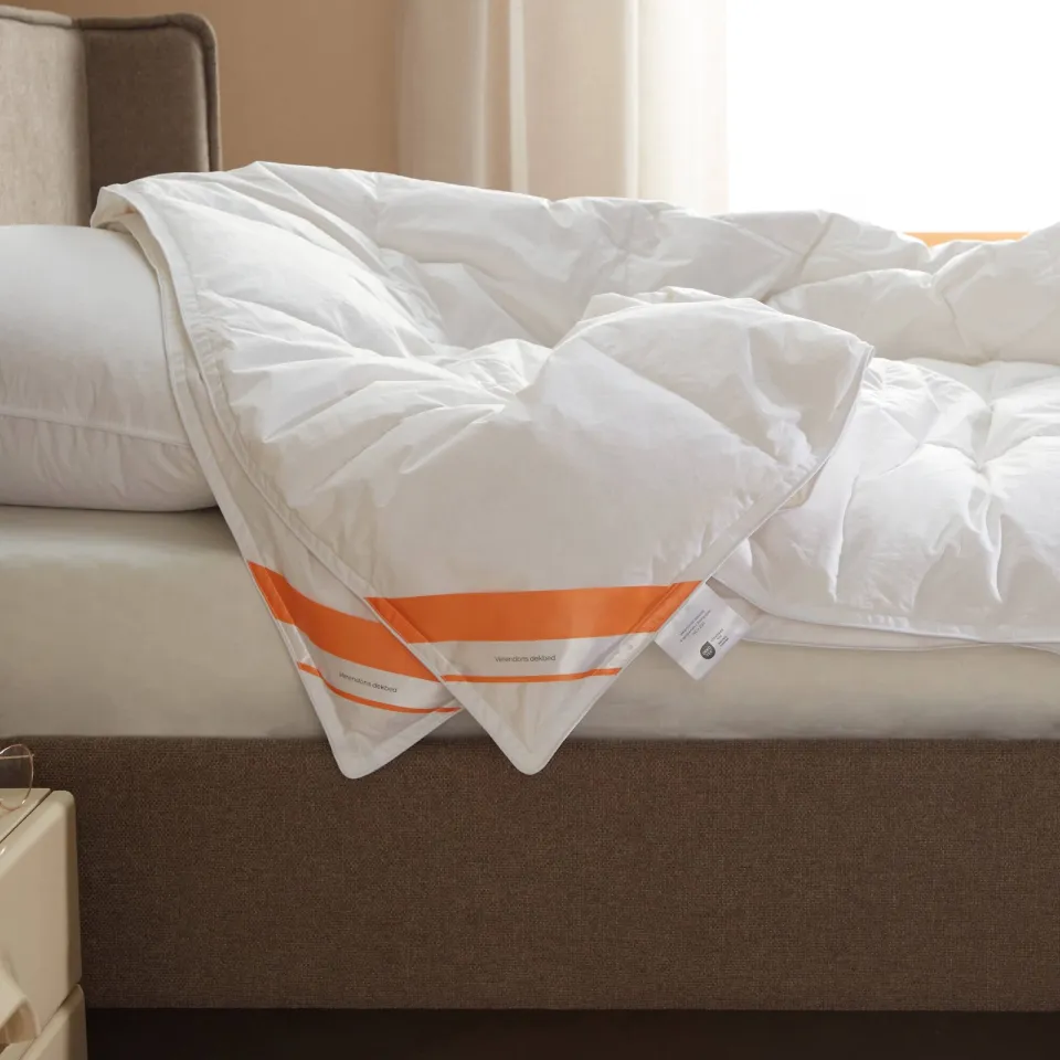 W 10% eendendons 4-seizoenen dekbed wit, foto 6
