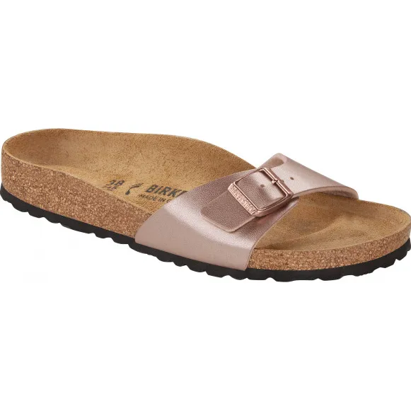 Birkenstock Madrid BF slipper koper Bruin/Beige