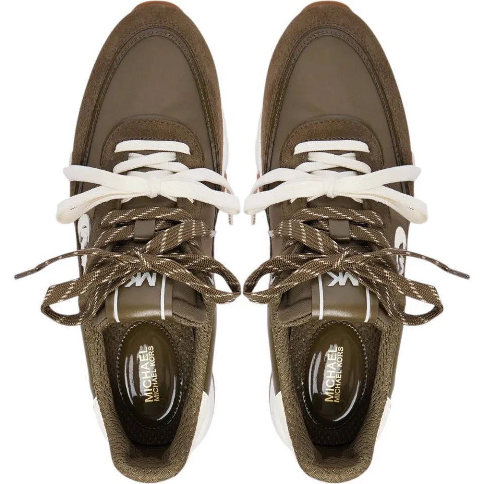 Michael Kors Dames Sneakers Nova Trainer - Bruin, foto 4