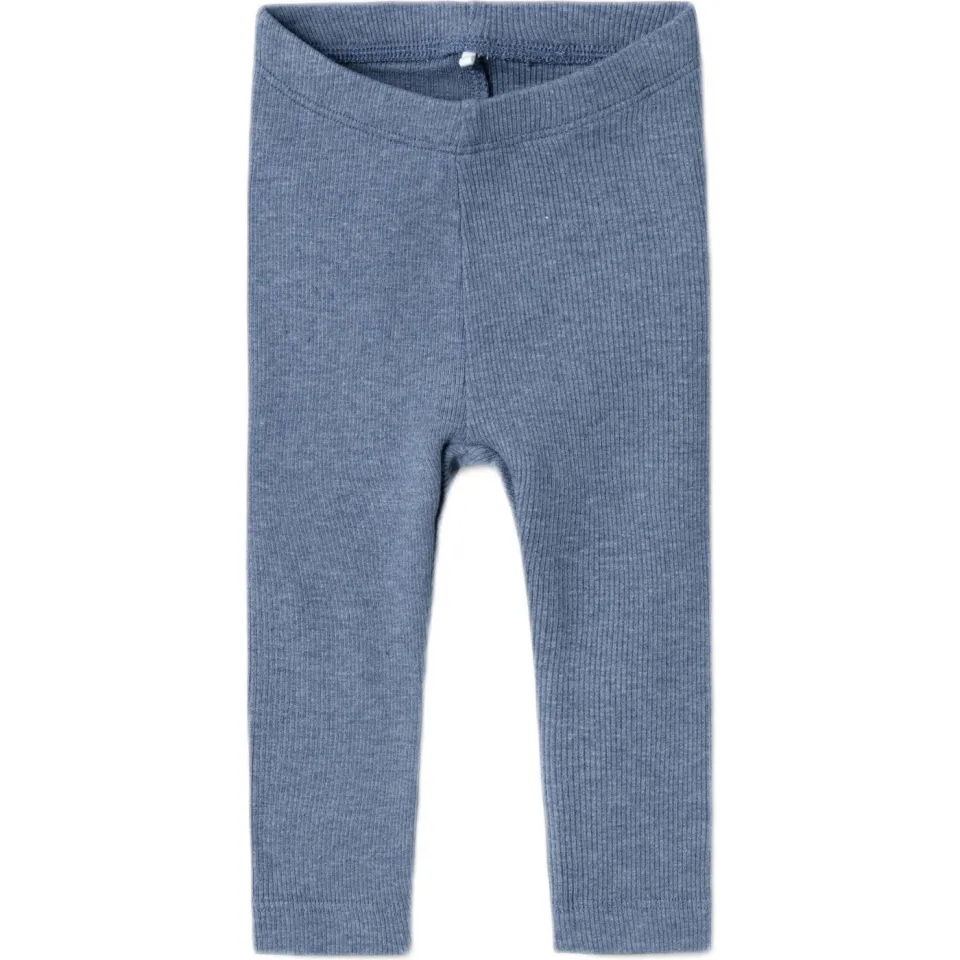 NAME IT BABY NBMKAB broek lichtblauw/beige
