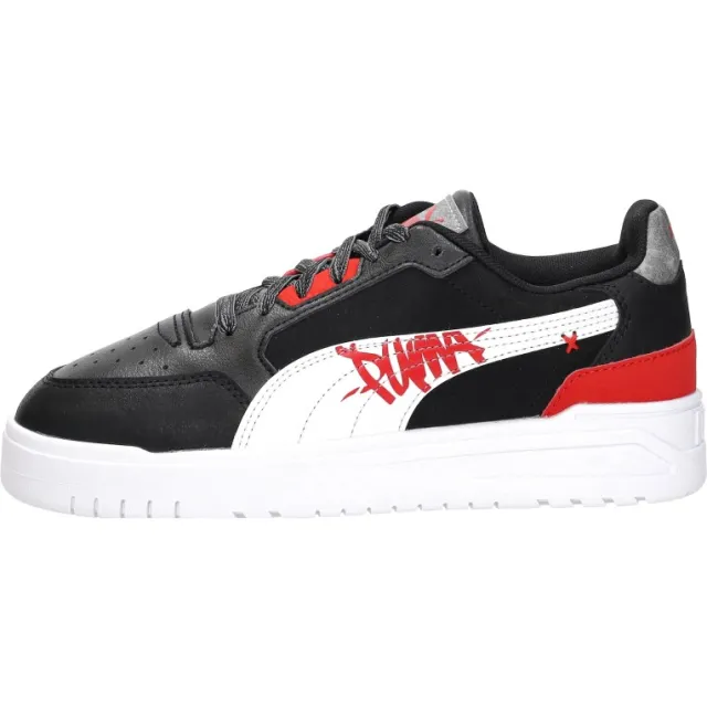 Puma Shuffle Downtown Lo Mid 90s lage sneakers zwart, foto 2