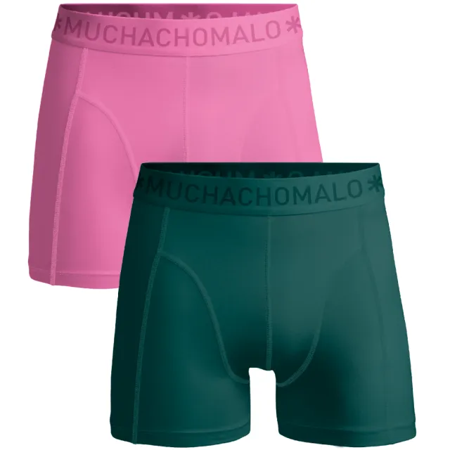 Muchachomalo Heren 2-pack Boxershorts Veelkleurig