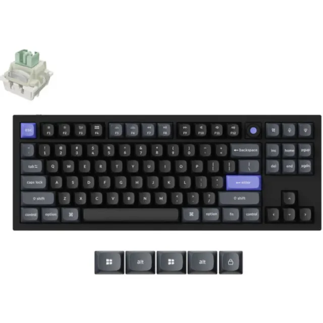 Keychron Q3 HE 8K toetsenbord zwart