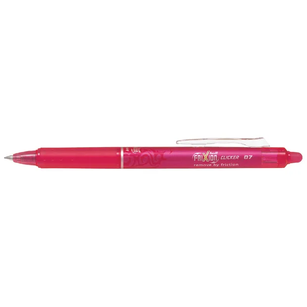 Pilot Rollerpen pilot frixion clicker medium roze geel