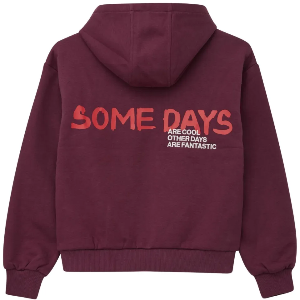 S.Oliver hoodie met backprint - paars, foto 4
