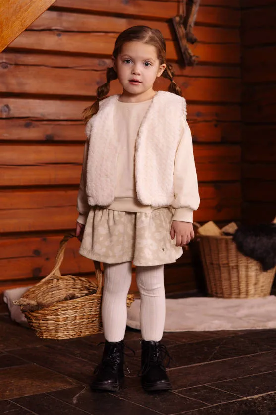 LEVV Little rok ecru Ecru/wit
