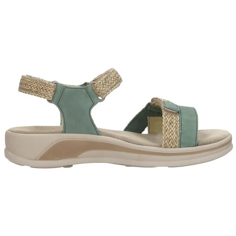 Wolky Acula Gobi sandalen groen